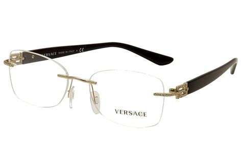 check authentic versace eyeglasses|rimless Versace eyeglasses.